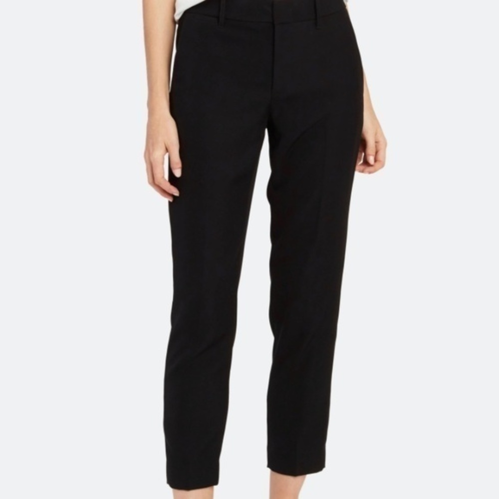 Vince Soft Tailored Trousers Black 8